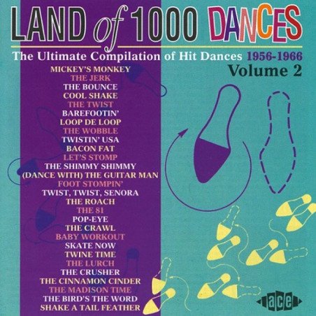 Land Of 1000 Dances - Vol.2 - The Ultimate Compilation of Hit Dances 1956-1966