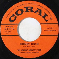 Johnny Burnette And The Rock & Roll Trio - Honey Hush / The Train Kept A-Rollin'