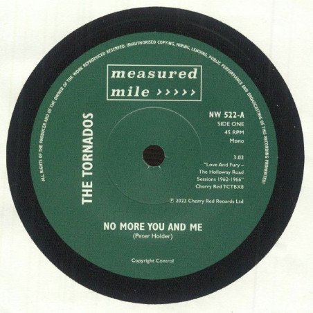 The Tornados - No More You and Me/You Always Did What You Wanted