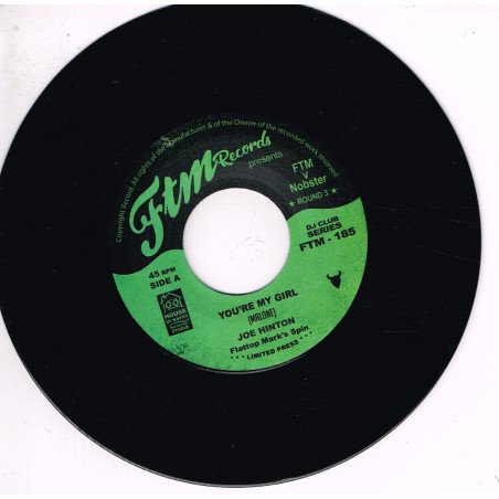 Joe Hinton / Sam Baker - You're My Girl / Crazy About you Baby