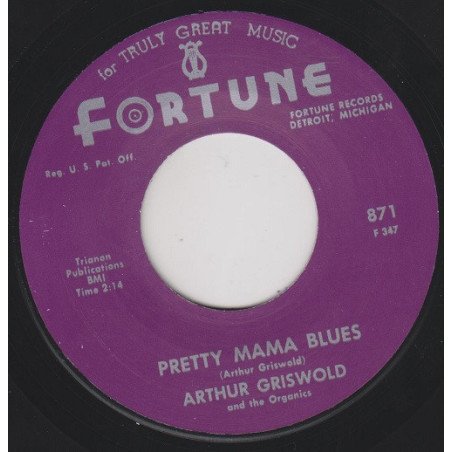 Arthur Griswold – Pretty Mama Blues / Trying For A Future